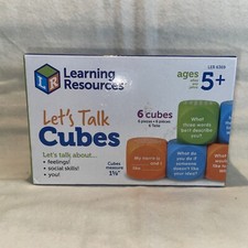 LETS TALK Cubes Classroom Home Schooling AGES...