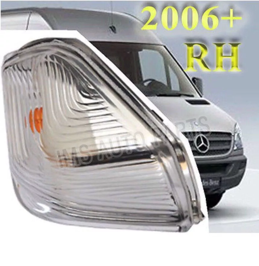 Mercedes Sprinter Mirror Indicator Lens Left And Right Side Set