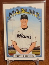 2021 Topps Heritage High Number Baseball Base Rookie #563 Trevor Rogers RC