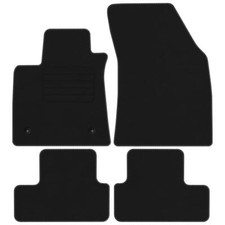 Velours Fußmatten für Renault Megane IV ab Bj. 2016 Automatten NEU SCHWARZ PREM