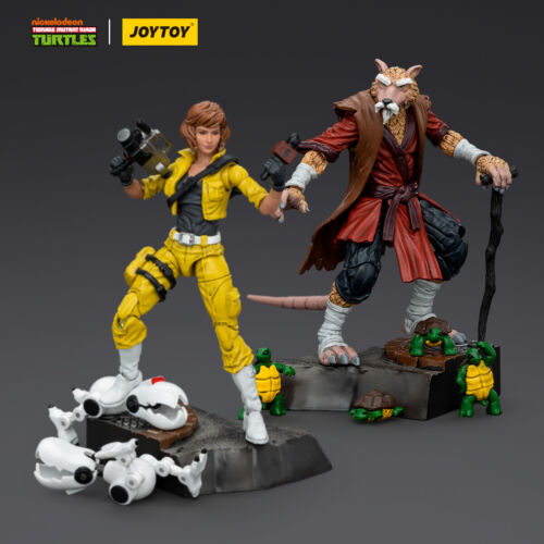 JOYTOY 1/18 TMNT SPLINTER APRIL ONEIL New instock - Picture 27 of 27