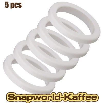 SNAPWORLD-KAFFEE 5x Dichtung für Siebträger Breville BES Sage SES Gastroback für 54mm Duschsieb