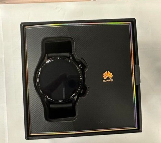 Huawei watch GT 2 46mm 黒 新品 LTN-B19 HUAWEI Watch GT 2 (46 mm) Smart Watch, 1.39 Inch AMOLED