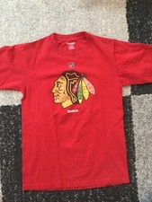 Vintage Reebok Chicago Blackhawks Shirt Jamal Mayers Hockey NHL Men’s Size S