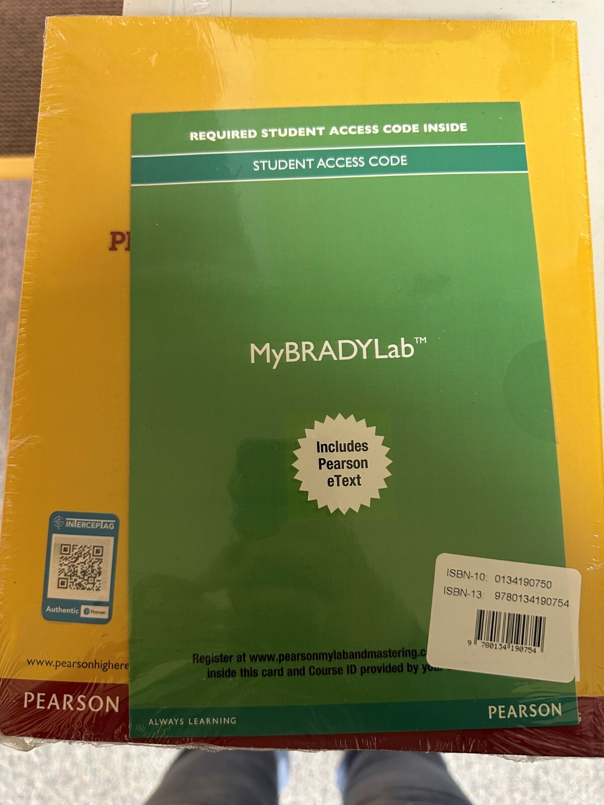 emergency-care-plus-mybradylab-with-pearson-etext-access-card