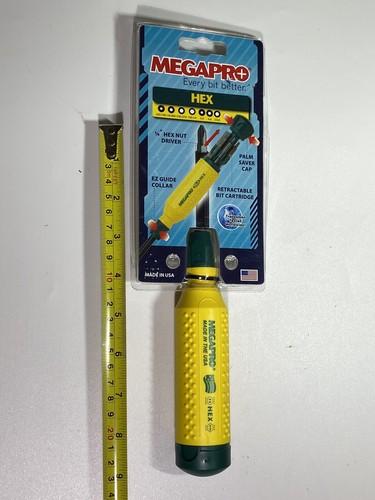 Megapro 151HX-C 15-In-1 Hex Driver Yellow Multi Purpose Tool USA Stocking Stuff - Picture 7 of 24