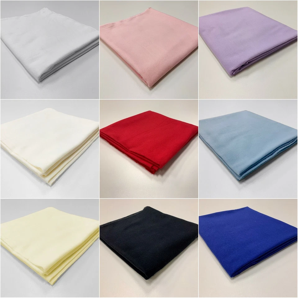 Tela de franela de algodón premium lisa 100 % cepillada Wynciette material de confección Foto 2 de 2