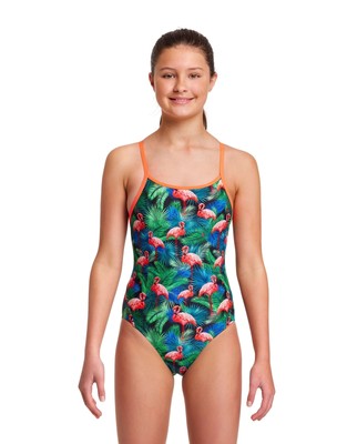 Funkita Girls Jungle Bungle Diamond Back Swimsuit