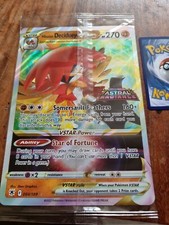 Pokemon Hisuian Decidueye Vstar Oversized Astral Radiance O84/189 Promo sealed 