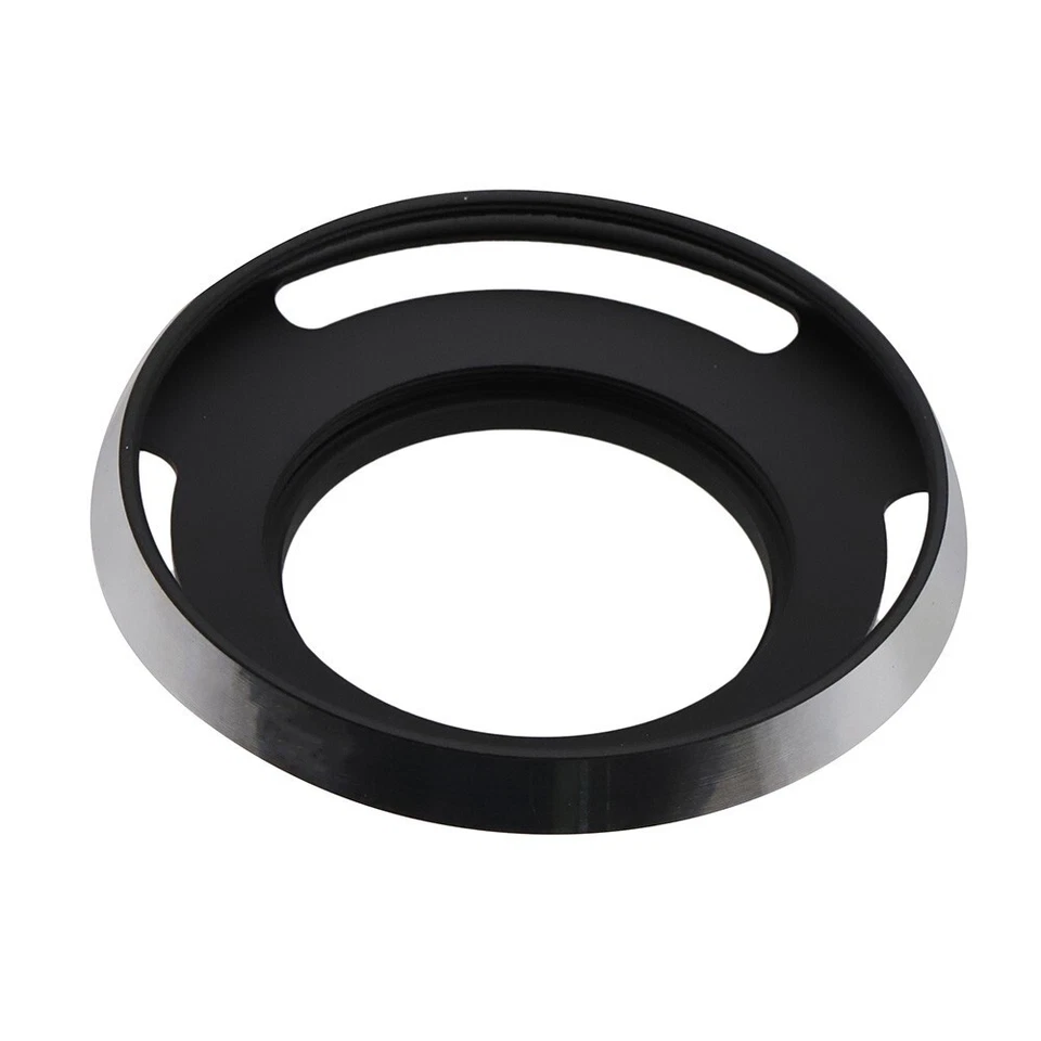 Pantalla de lente universal de metal ventilada para lente de 39/43/46/49/52/55/58/62 mm Foto 4 de 4