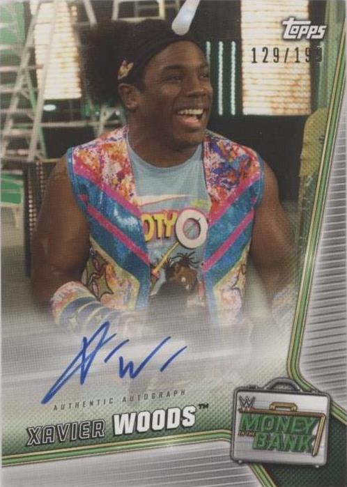 2019 Topps WWE Money in the Bank - Xavier Woods #A-XW - 1 of 1