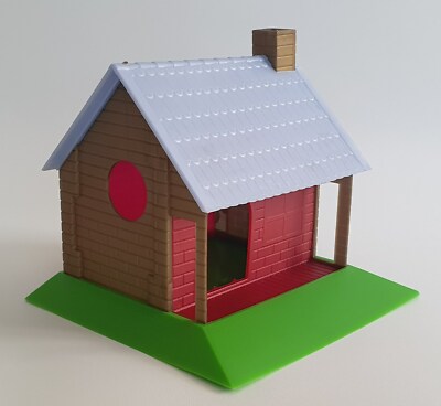 Hamster Kunststoff Haus Mäuse Maus Nager Haustier Tier Haus Käfig Zubehör Deko