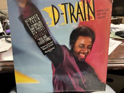 D TRAIN JAMES WILLIAMS MIRACLES OF THE HEART LP 1986 COL 40465 SHRINK INNER HYPE