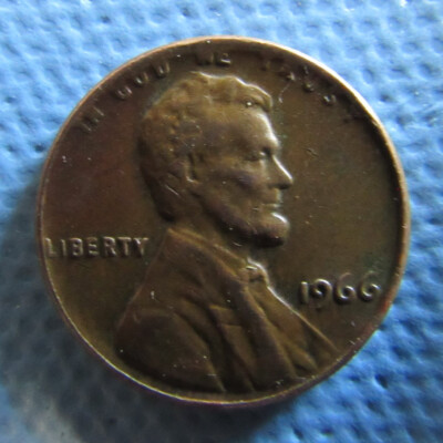 1966 Penny No Mint Mark ”L” Error On Rim | eBay