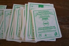 Merlin F.A. Premier League 2003 10th Edition Sticker Album Collection 1-292 - Green