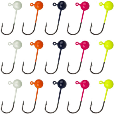 4x Jig Mission Tackle WSJ38-F Walleye Slayer – 3/8 Oz Per Bass, Crappie E Panfish