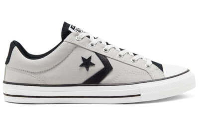 CONVERSE STAR PLAYER OX MOU UNISEX SHOES BLACK/WHITE/MOUSE SIZE 11M/13W