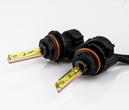 Autovizion Premier 55 Watts 9004 HB1 3000K Bixenon Golden Yellow HID Xenon Kit - Picture 3 of 11