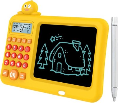 2-in-1 Math Learning Tablet - Handwriting Practice & Interactive Games