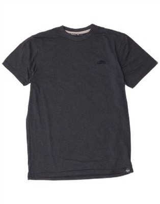 Weird Fish Mens T-Shirt Top Small Navy Blue BW30