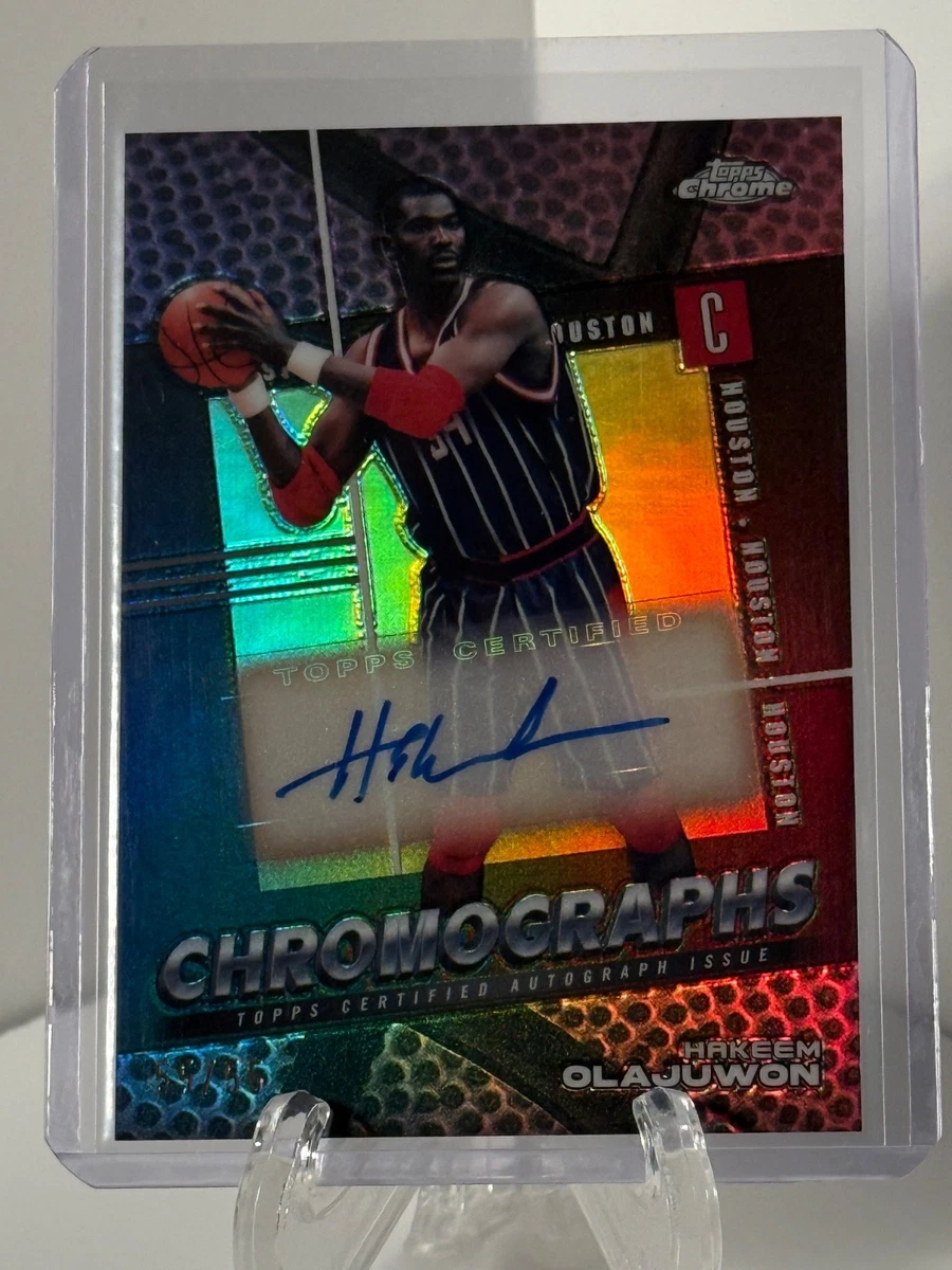 Hakeem Olajuwon Autograph Basketball Cards for sale | eBay