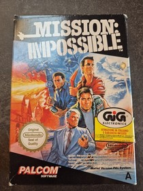 GIOCO NES BOXATO COMPLETO - MISSION IMPOSSIBLE PAL A