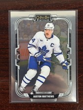 2025-26 O Pee Chee Platinum Preview Auston Matthews P-2