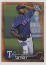 2016 Bowman Chrome Prospects Orange Refractor 1/25 Yohander Mendez #BCP199 2j6