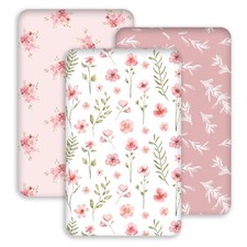 Bassinet Sheets 33x20 for Baby Delight, Newton,Airclub,Maxi Cosi,Angelbliss,D...