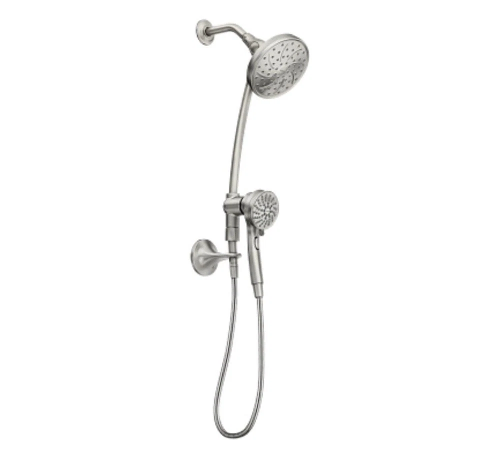 Moen 28586SRN Attract Chrome 6- Function Spray Head with Handshower