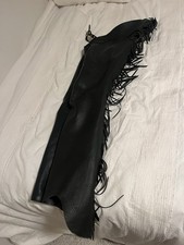 Black Western Shotgun Show Chaps