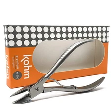 Kohm Ingrown Toenail Clippers | Super Control Cuticle Trimmer & Wide Jaws – P...