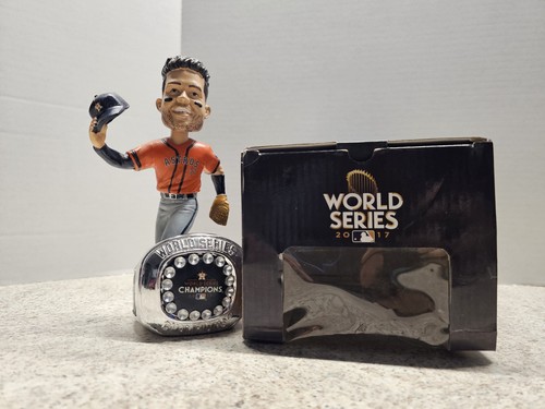 Jose Altuve Houston Astros MLB 2017 Forever Collectibles FOCO #'d Bobblehead NIB - Picture 14 of 15