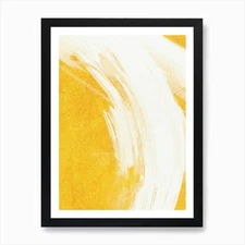 Pensando Amarelo2 Art Print Framed Wall Art Poster Canvas Print Picture