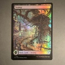 Magic: The Gathering Swamp 0281 Basic Land Foil Holo English Raoul Vitale