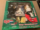 GI Joe Ninja Showdown - Snake Eyes vs. Storm Shadow 12" Figures Movie NEW IN BOX
