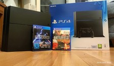 Sony PlayStation 4 Konsole Schwarz 500GB CUH-1216A Inkl. 2 Spiele