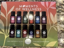Woolzies Moments Of wellness 12 Set Essential Oils For Relaxation Immunity Sleep