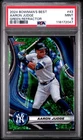 2024 BOWMAN'S BEST #43 AARON JUDGE GREEN REFRACTOR PSA 9 MINT YANKEES