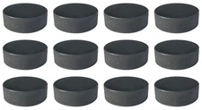 A&R Sports Official Ice Hockey Puck, 6 oz. - Black (12-Pack)