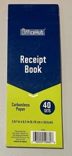 Office Hub Receipt Book Carbonless 40 Forms