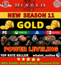 Diablo 4 Season 11💥Torment Boss Mats Gold LeveL Materials Pit Run🚀Virtual Item