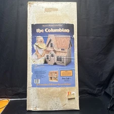 VTG  1984 Dura-Craft  "The Columbian" Dollhouse Wooden Cottage CB150 New In Box