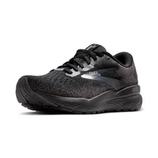 Brooks Men's Ghost 16 GTX Waterproof Neutral Running Shoe - Black/Black/Ebony -