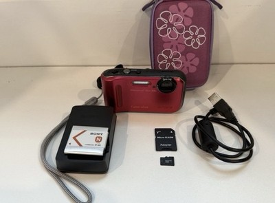 Sony Cyber-shot DSC-TF1 16.1MP Digital Camera - Black for sale