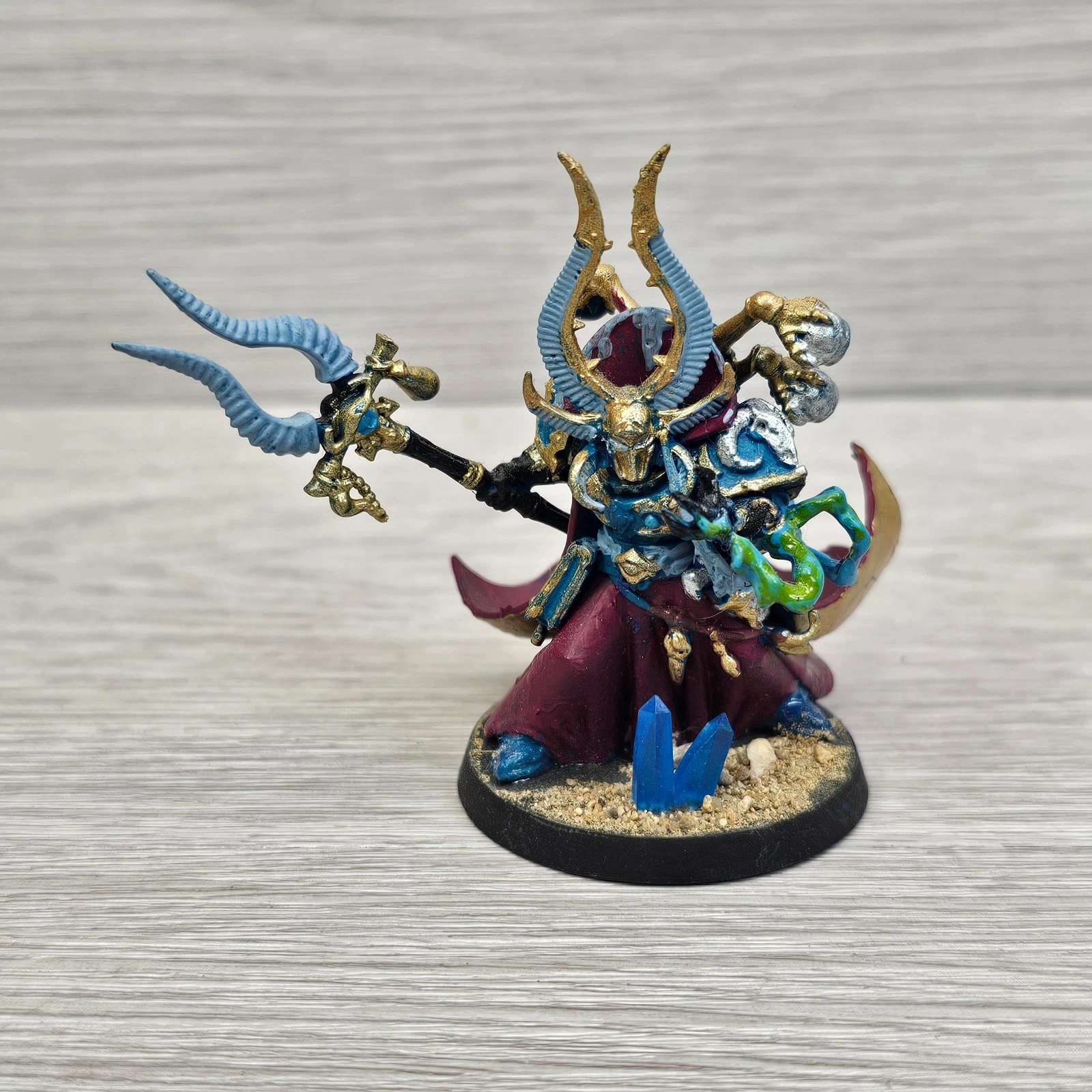Warhammer 40K Thousand Sons Ahriman Arch Sorcerer Painted