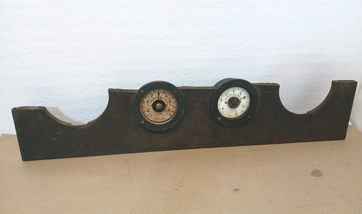 Vintage Original WWII Antique Maritime Navigational Instruments