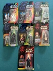 Star Wars The Power Of The Force And Episode 1 Carded Figure Lot