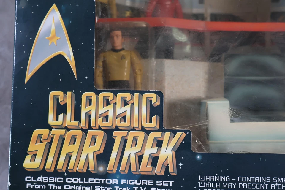 Vintage Classic Star Trek Bridge Crew Figure Set Playmates 6090 Limited Edition - Image 2 of 4