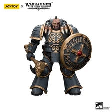JOYTOY Warhammer 30K  Action Figure Space Wolves Grey Slayer Pack Huscarl Model